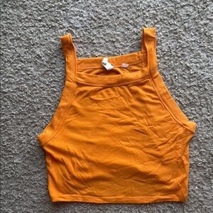 Orange Crop Top